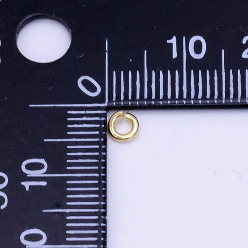 14K Gold Filled 4mm Jump Ring Jewelry Component Findings Set